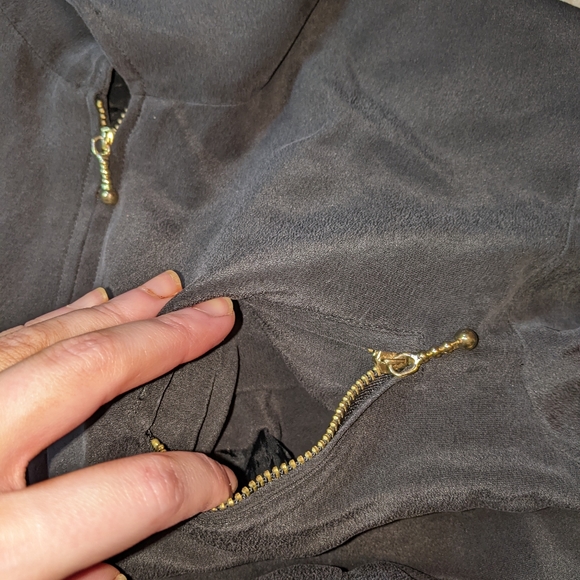 Allison Taylor black zipper jacket - Picture 6 of 15